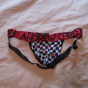 Andrew Christian Racing Wild Cherries Poly Blend J
